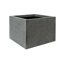 Fiberstone Square Grey nízký 70x70x53cm