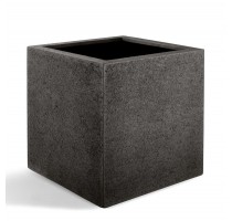 D-lite Cube M hrubý tmavě šedý 40x40x40cm